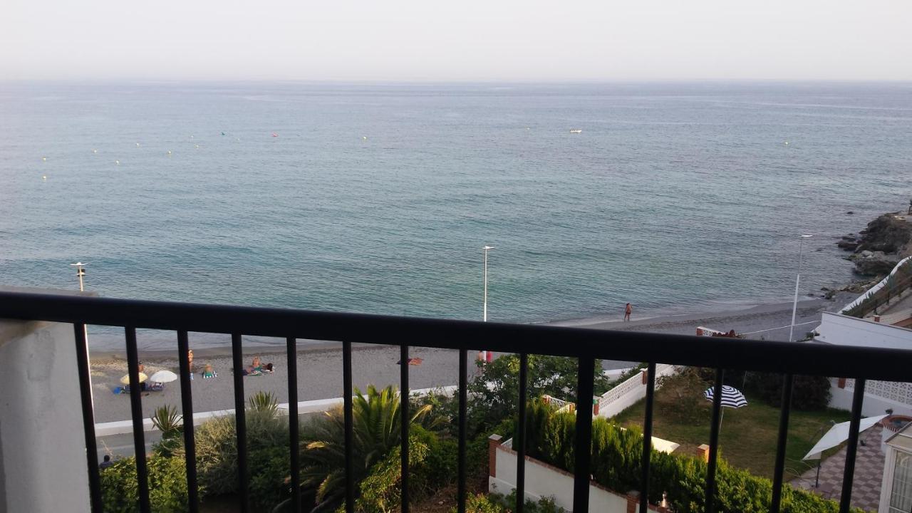 Precioso Apartamento Frontal Al Mar Нерха Экстерьер фото